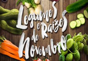 Legumes e Raízes de Novembro